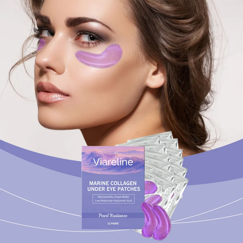 

Moisturizing Eye Masks With Collagen, Ideal For Daily Eye Care, Hydrates Nourishes, Helps Balance Tone And Enhance Brightness