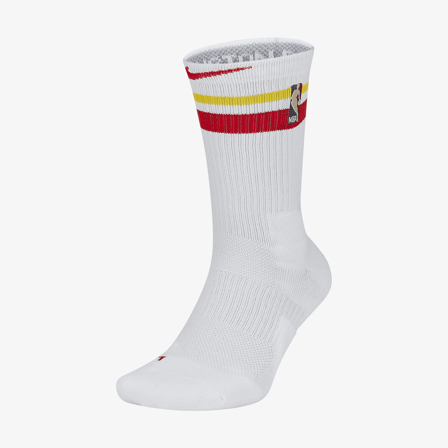 Calcetines de baloncesto Nike originales New Elite Rockets NBA Team Elite de caña alta CK4781-100