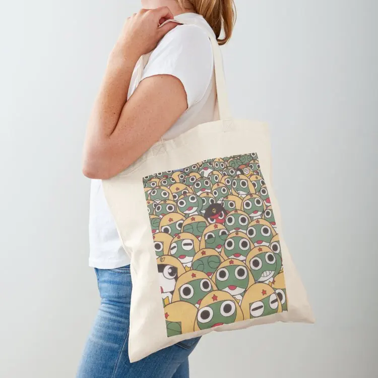 

Keroro Gunso Sgt. Frog Tote Bag Canvas bag Women's bags bags woman 2025 Women's shopper bag