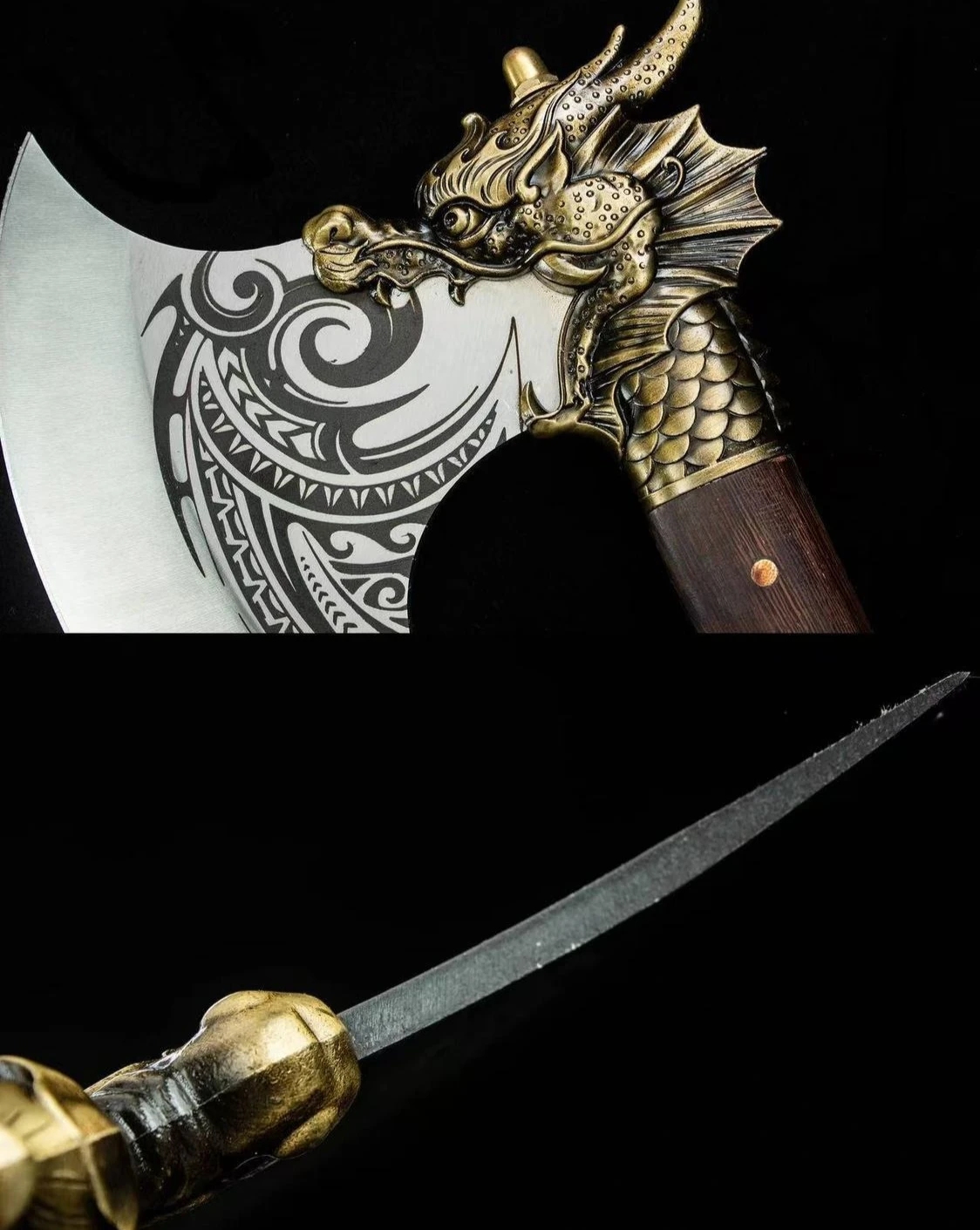 عالية الجودة القديمة مزورة T الفأس التكتيكي مريحة للبقاء في الهواء الطلق وتقطيع الحطب المنزلية EDC أداة اليد الراقية #6