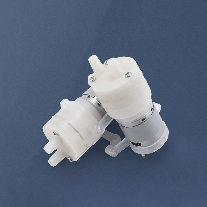 1PC 365 Micro Water Pump Motor DC 12V Self Priming Pump Silent Electric Diaphragm Pump Large Flow 1.5L/Min ABS Food Grade