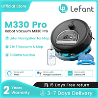 Lefant M330 Pro Robot Vacuum and Mop combo, 4500Pa,dTOF LiDAR Navigation,Compatible with Alexa/Google/WiFi