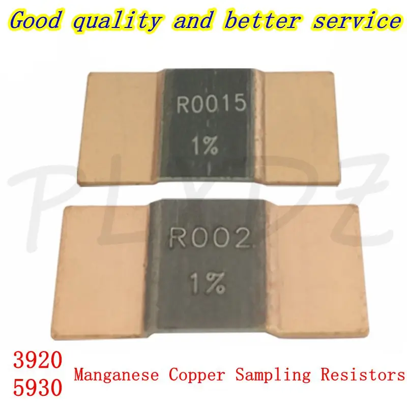 50PCS  3920 5930 1% precision manganese copper patch milliohm resistor R001 R002 R003 R004 R005 ohm 1mR sampling shunt resistor