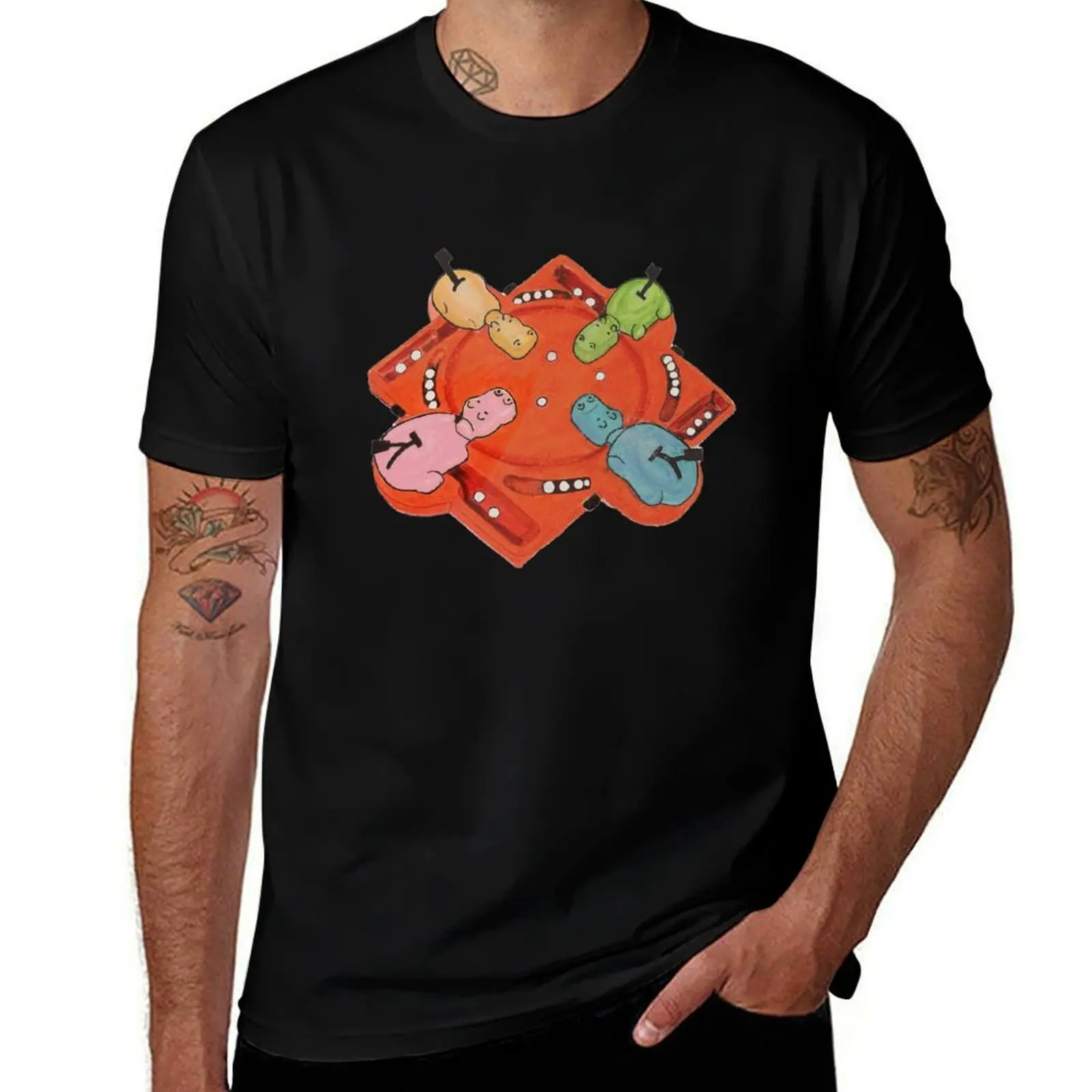 

Pissy Hippos T-Shirt man t shirts for men casual t shirt man designer T-Shirt