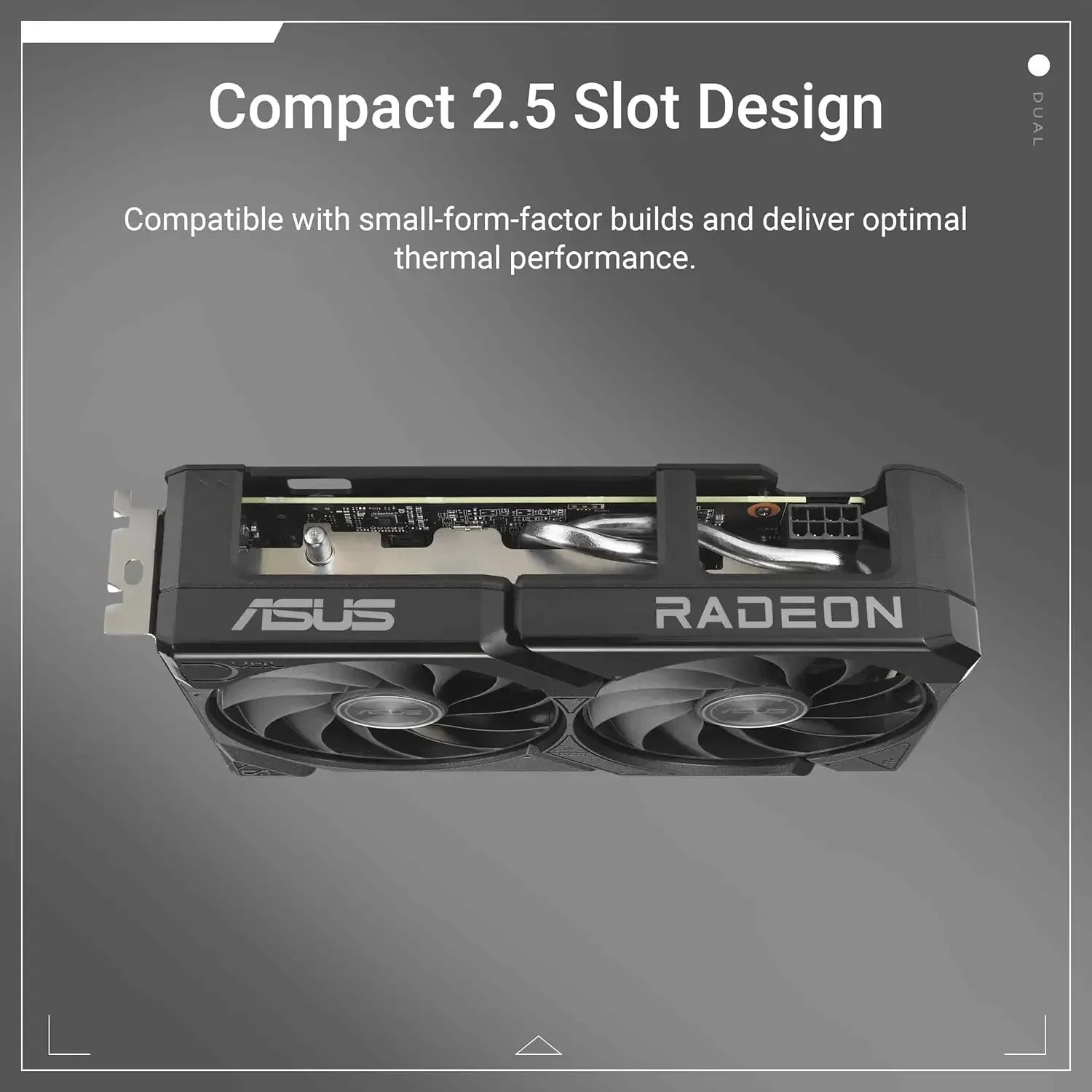 GDDR6 Graphics Card (PCIe 5.0, HDMI 2.1b, DisplayPort 2.1a, 2.5-Slot Design, Axial-tech Fan Design, 0dB Technology, and More)