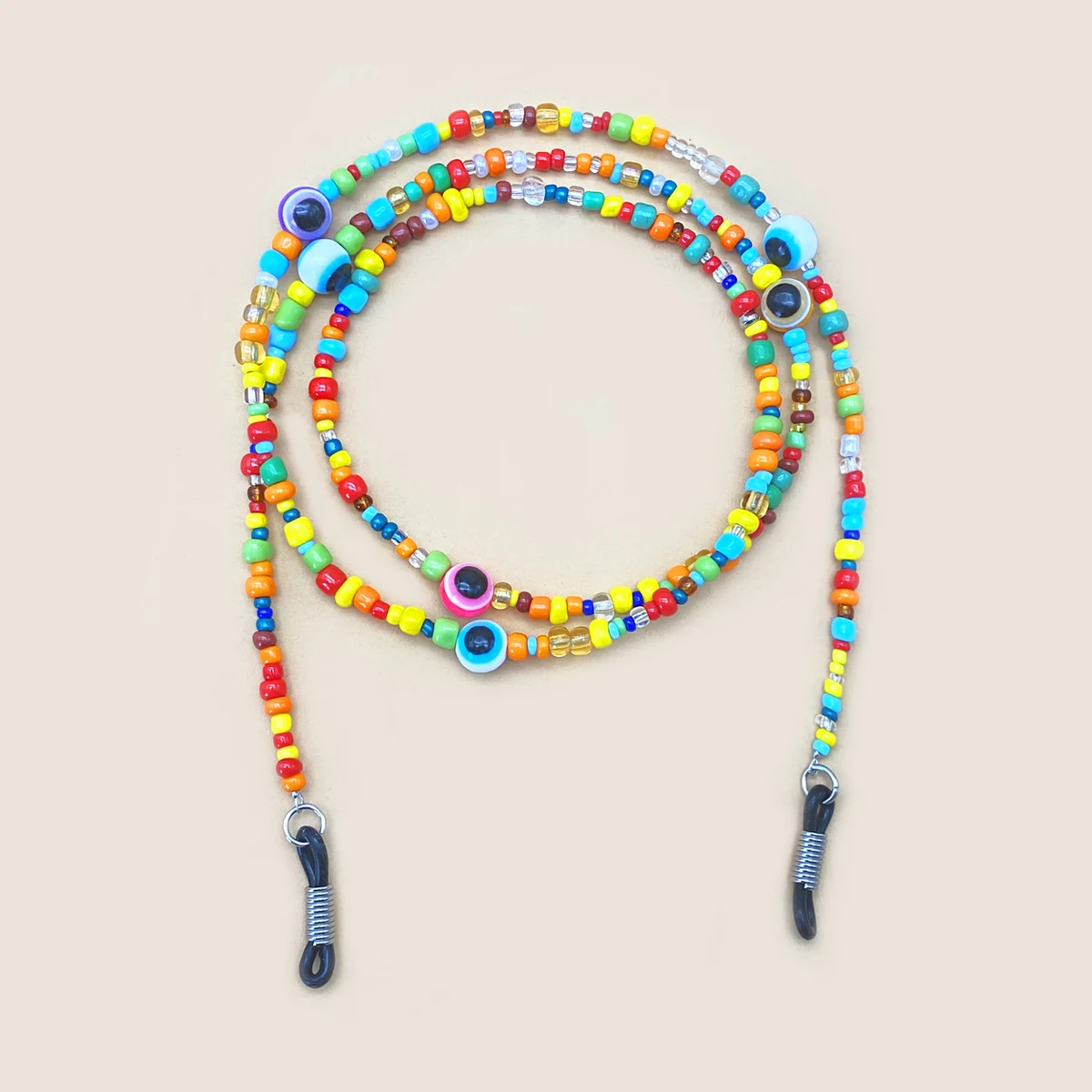 Beaded Glasses Chain Anti Slip Sunglasses Reading Glasses La