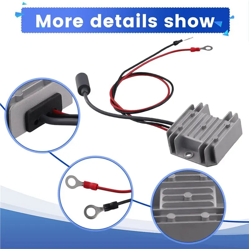 A31T 2X For Starlink Mini DC to DC Boost Converter, 12V/24V to 30V Step Up Voltage Adapter 1.5A with Cable Female Plug