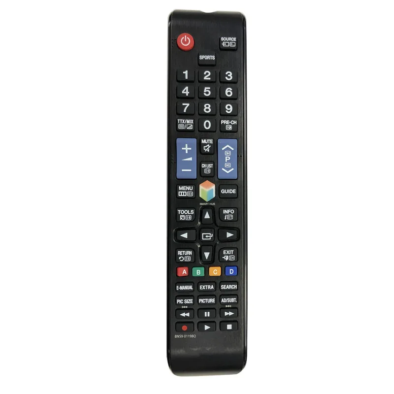 Controle remoto original bn59-01198q para samsung tv lcd, un32eh4500, un46es6100f, un32eh5300