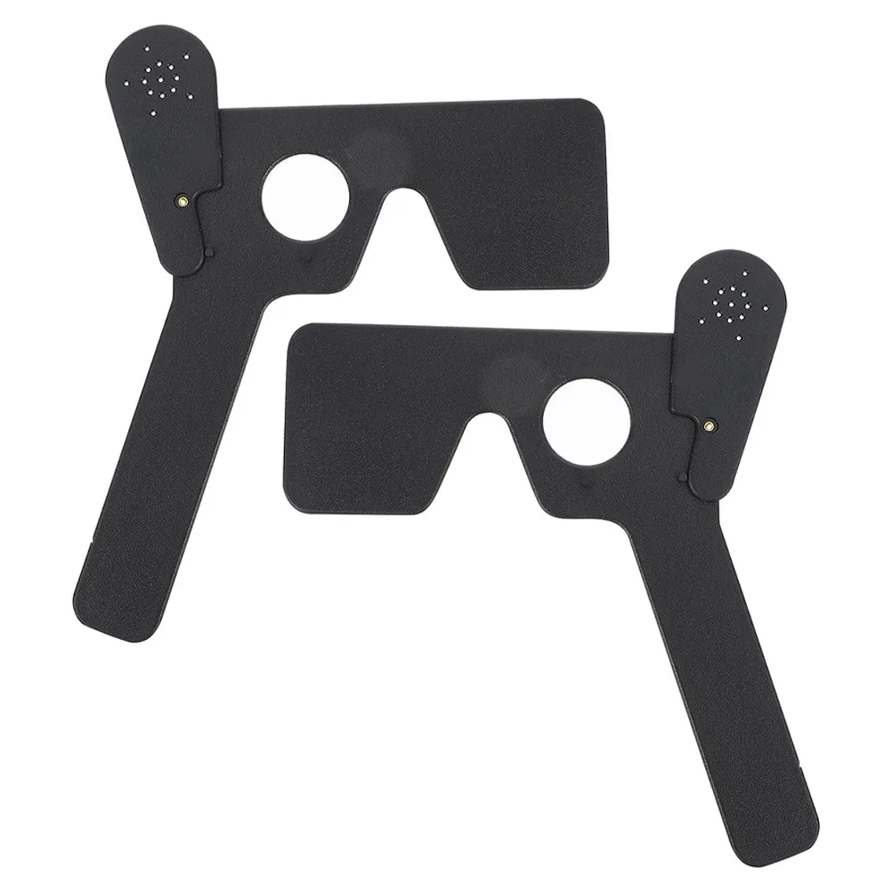

2Pcs Eye Occluder with Hole for Eye Exam Soft Eyepiece Shield Precision Visual Occlusion Device Optometry Supplies Refractive