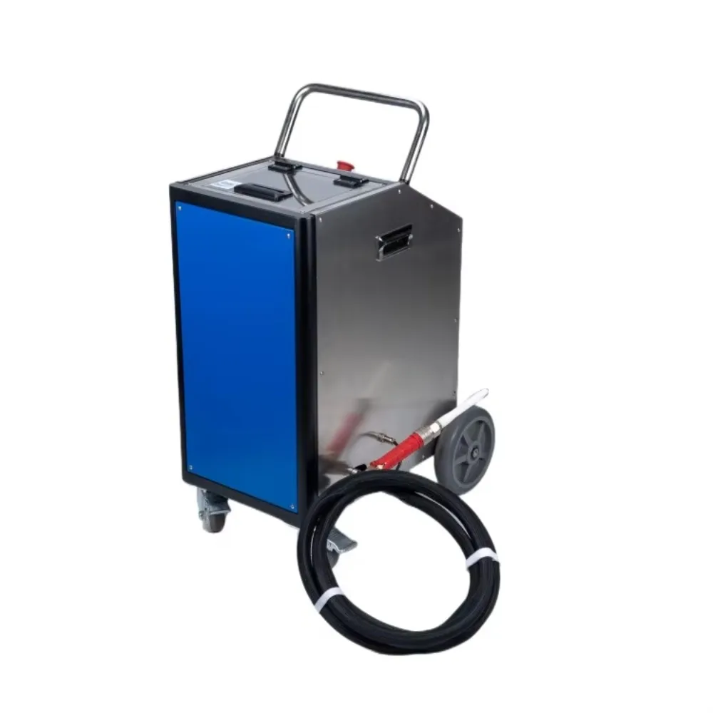 أفضل آلة تنظيف الثلج الجاف CO2 Blaster آلة تفجير الثلج الجاف المحمولة لتفصيل السيارة