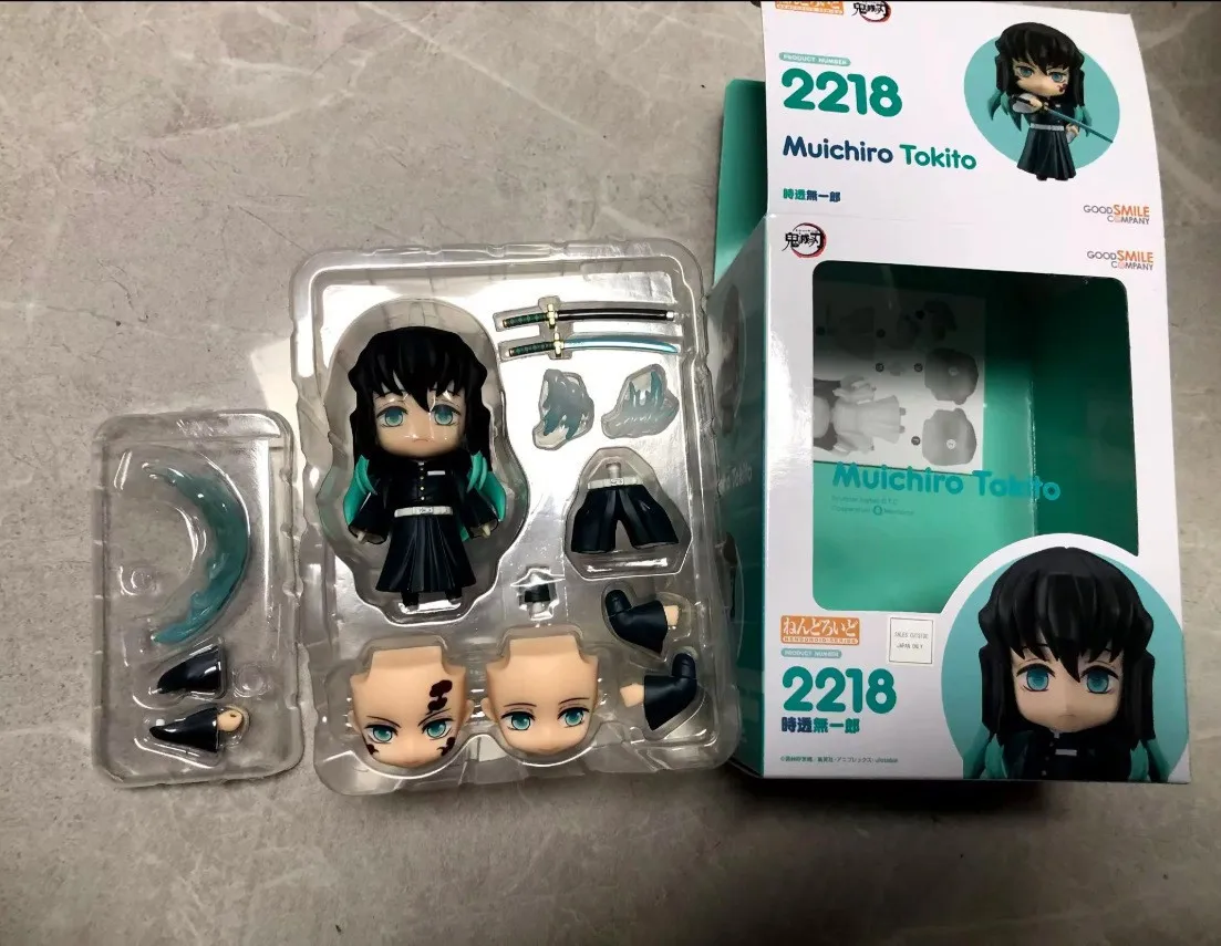 13 Arten 10cm Demon Slayer Q-Version Nendoroid Actionfigur Modell Kamado Tanjirou Nezuko Inosuke Zenitsu Anime Spielzeug Geschenke