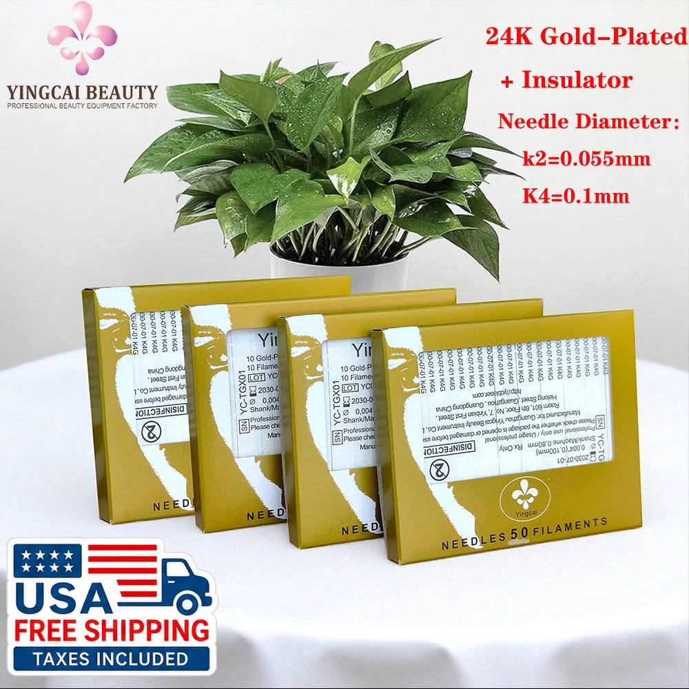 yingcai-clinic-spa-salon-elettrolisi-24k-oro-isolato-parti-di-ricambio-per-epilazione-ago-k4-100-punte-per-ago-elettrolisi-capelli