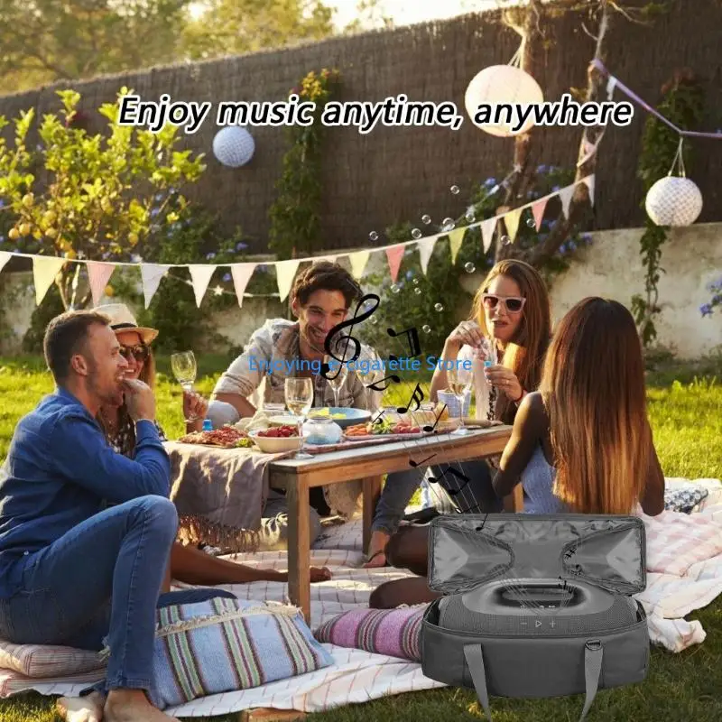 Tragbare Lautsprecher-Softshell-Reisetasche aus wasserabweisendem Stoff für Boombox 4 Y4QF – Detail 7
