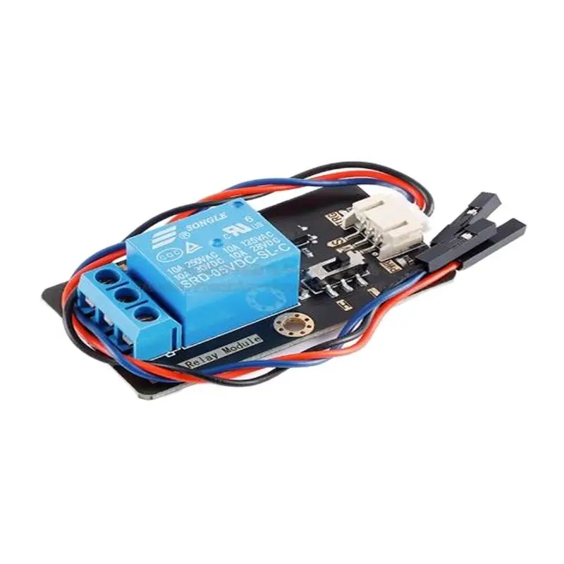 Módulo de relé gatilho com interruptor, isolamento optocouplicação, alto e baixo nível, 5V, 1 Way