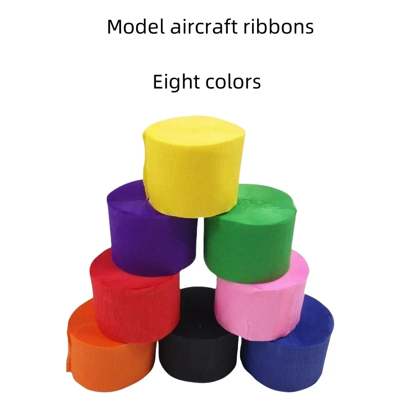 Ribbon 4.5cm*25m Remote-Controlled Fixed-Wing Aircraft Model Ribbon for Air Combat Competition Performance Training in the Air