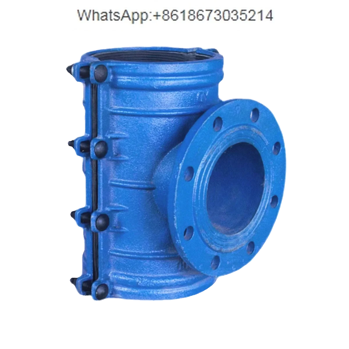 Brida de sección Huff de tres vías, separador de agua de tubería de agua de aro de tres vías de diámetro variable, interfaz rápida, longitud 30 cm