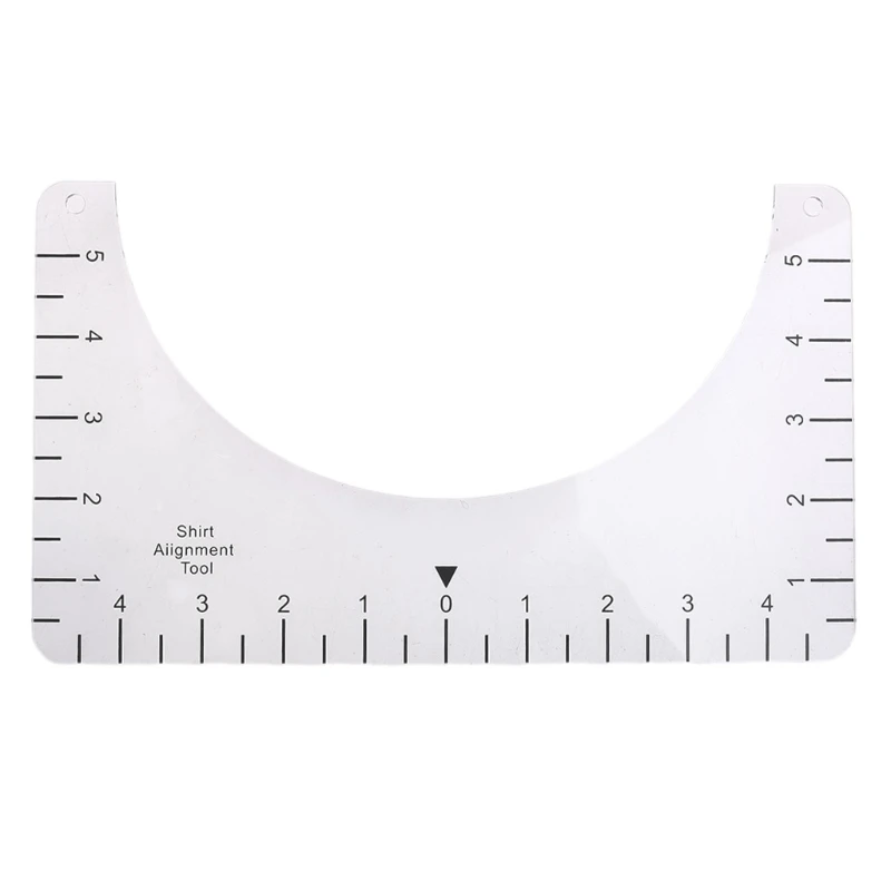 T-Shirt Ruler Guide Alignment Tool PVC T Shirt Ruler to Center Designs Ruler Guide Chart Measure For Adult Youth Toddler