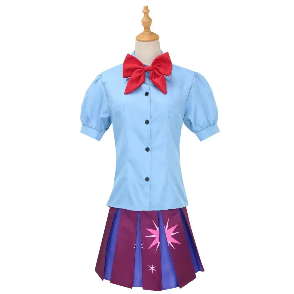 Halloween Cosplay Twilight Rotterdam   Humaine, Chemise de Marin, Robe Courte, Ensemble Uniforme de ixd'Halloween et de Carnaval