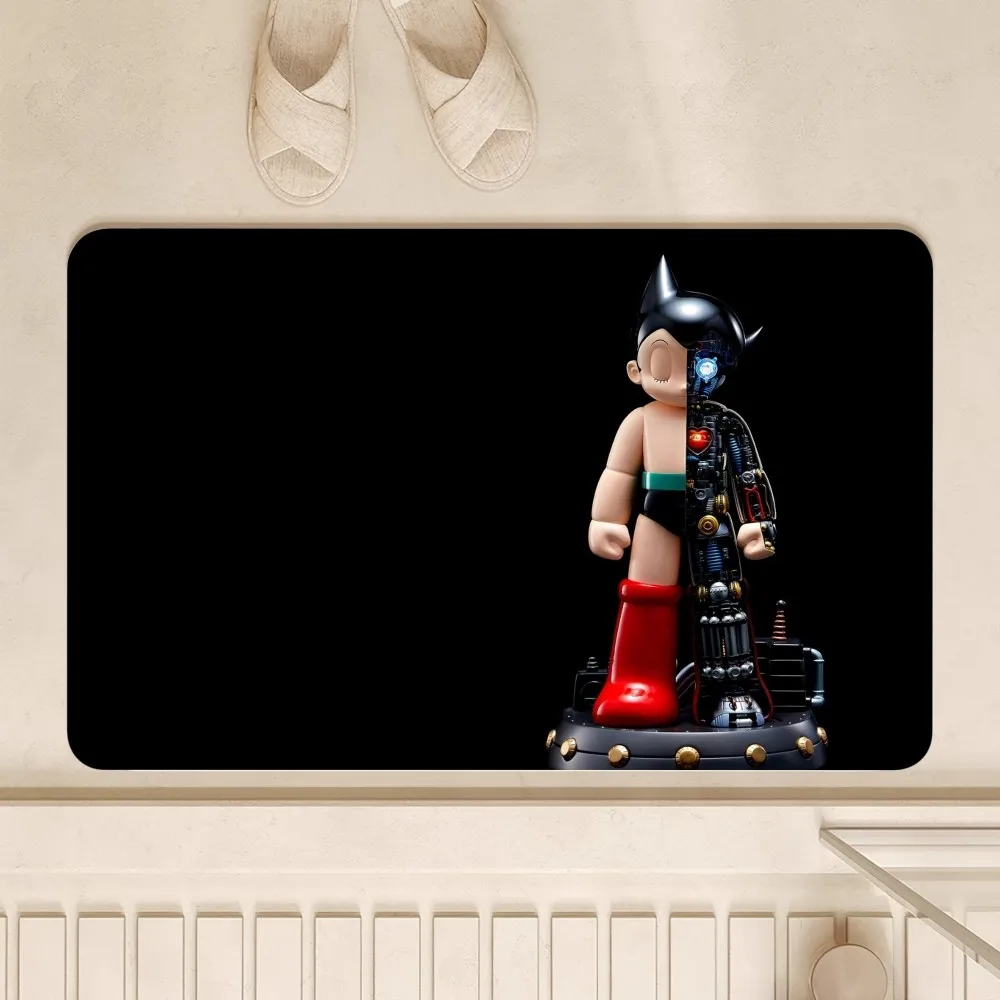 Astro Boy Floor Mat Floor Mat Bedroom Decoration Balcony Anti-Slip Doormat Living Room Rug