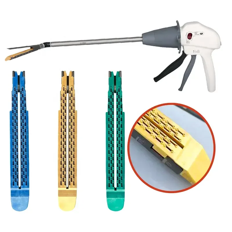Endoscopic Linear Cutting Stapler Reloads Laparoscopic Surgery Disposable Endo Linear Cutter Stapler