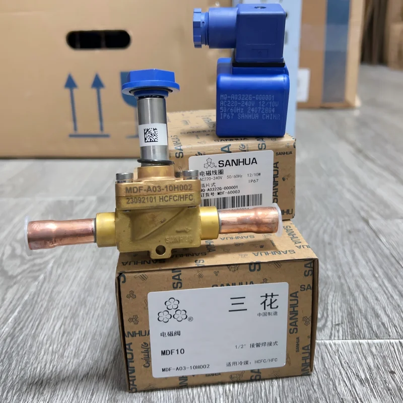 

Original sanhua solenoid valve MDF-A03-10H002 MQ-A0322G-000001