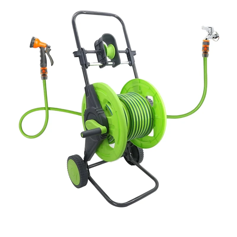 

Hand-pushed water pipe Car wash Garden irrigation system Labor-saving jacket Pulley Iron Plastic Household storage