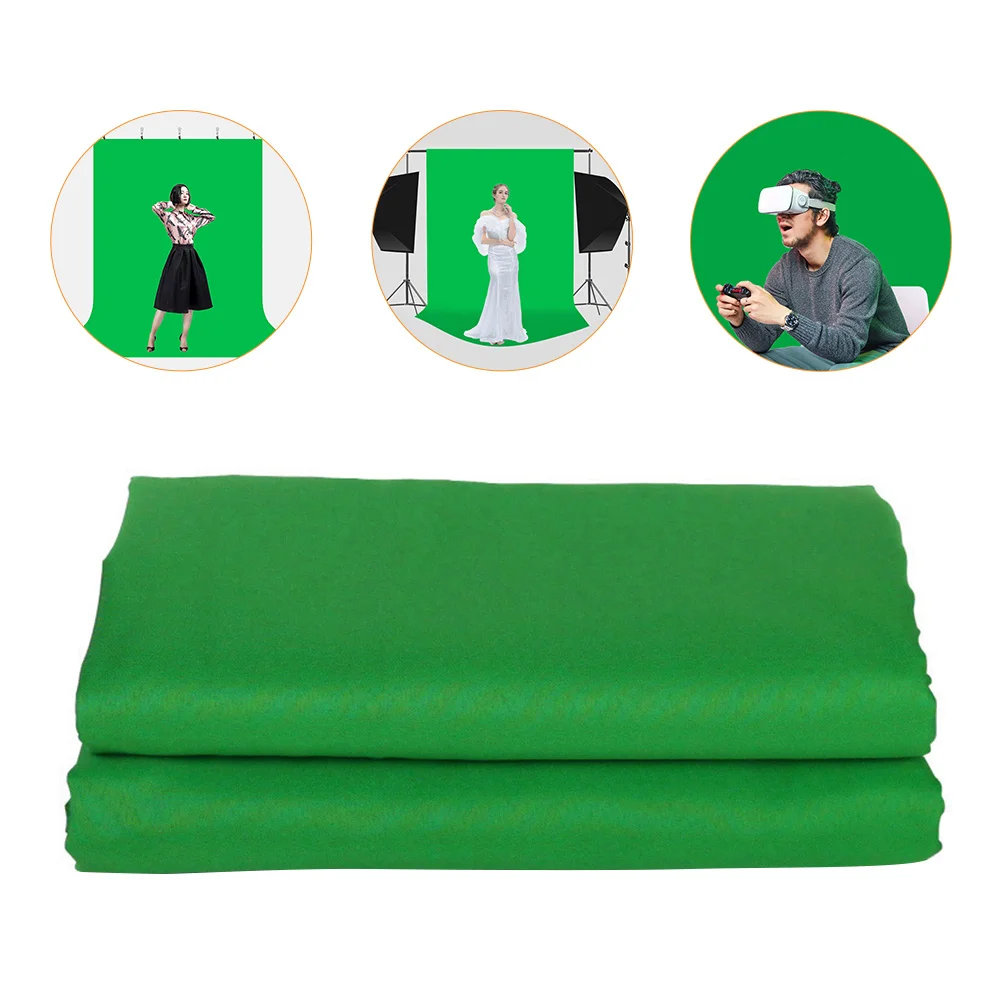 

Gatuida 1pc Solid Color Photography Backdrop Cloth for Photo Booth Video Background Polyester Cotton Curtain Decor