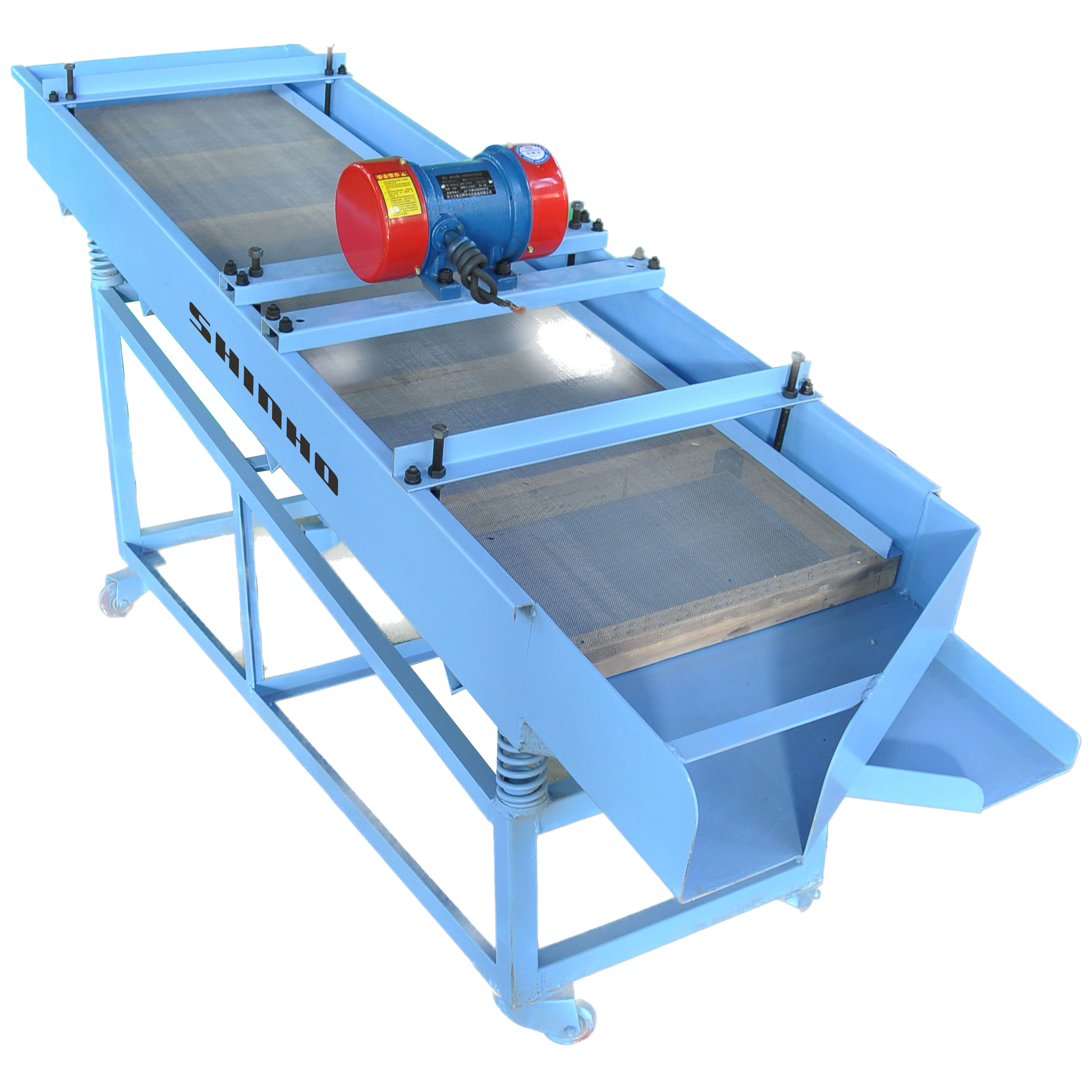 Brass multifunctional table Copper plastic screen Linear  screen vibrating screen mesh table