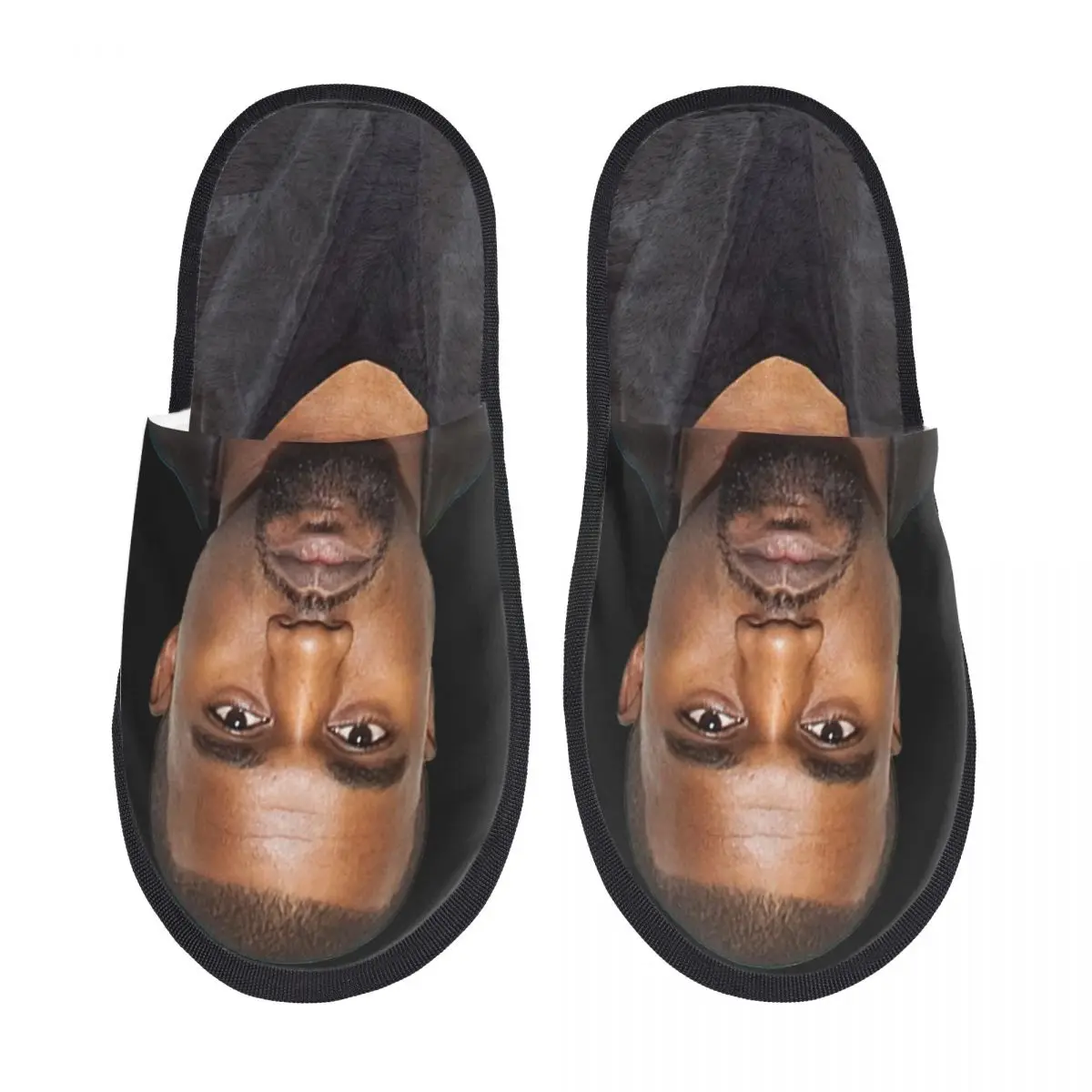 Kanye West Men Women Furry slippers Warm pantoufle homme Home slippers