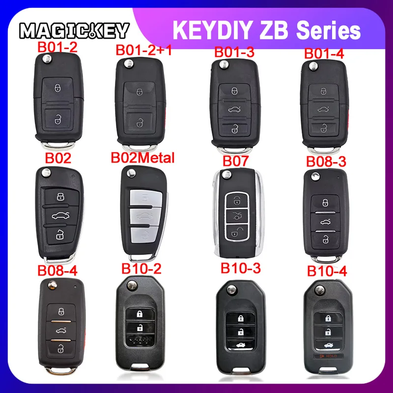 

Универсальный пульт KEYDIY B01 B02 B07 B08 B10 серии B для KD-X2/KD900/MINI KD