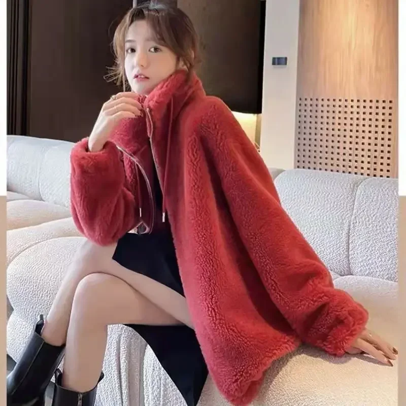 Female Coat Pink Pretty Loose Zip-up Clothing Promotion Elegant Women's Jackets Great Demi-season Offer Youthful Long Sleeve