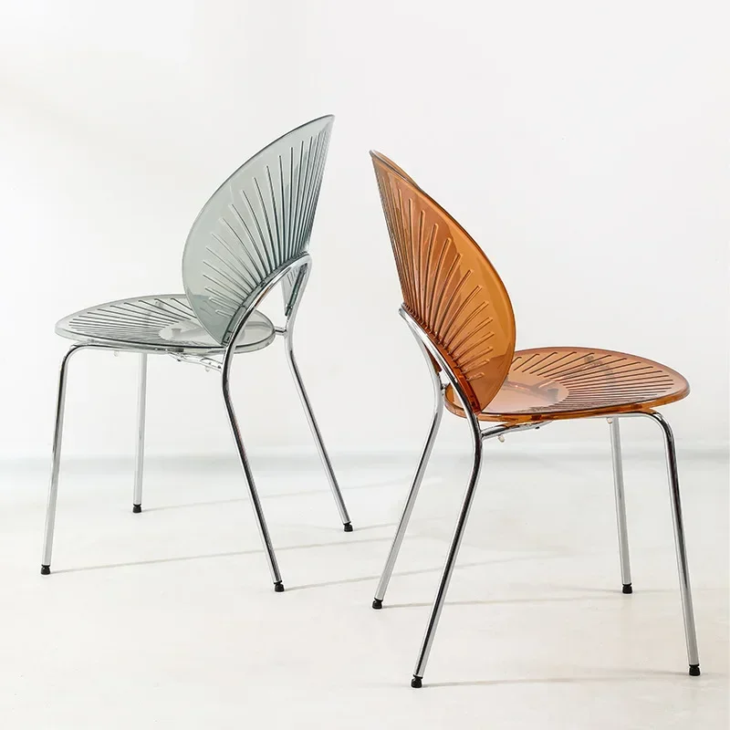 Designer Home Shell Chair INS Internet celebrity B & B Hotel Coffee Dining Chair Simple Backrest Stool Leisure Chair