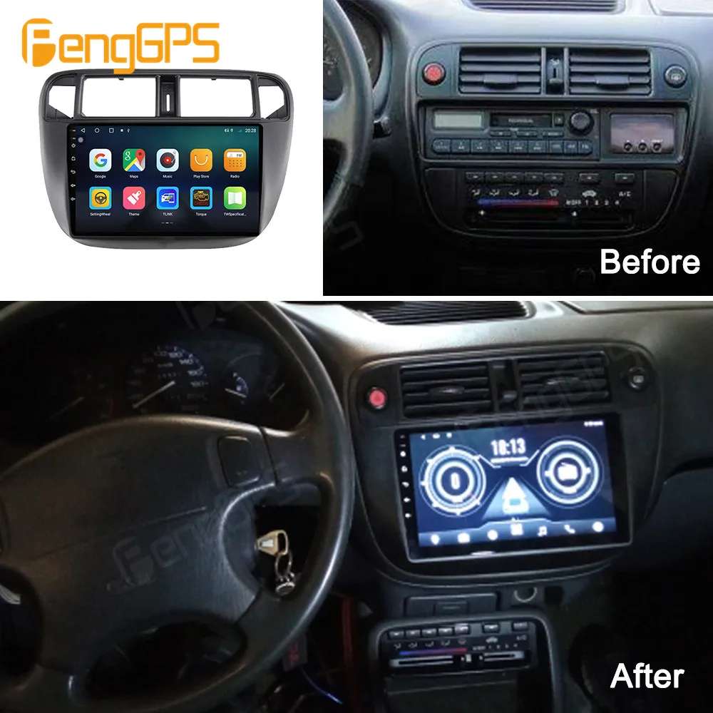 

Для Honda Civic (EJ EK EM) 1995-2000 Android автомобильный радиоприемник 2Din стереоприемник авторадио мультимедийный плеер GPS Navi головное устройство