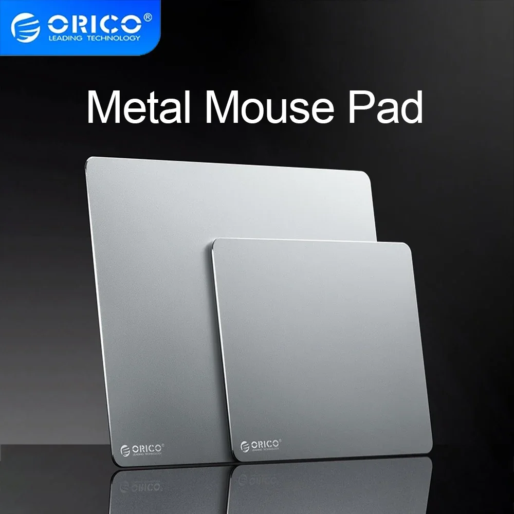 ORICO Aluminum Gaming Mouse Pad Hard Smooth Ultra-thin Computer Game Mouse Pad Double-sided Waterproof Home Office Mouse Pad