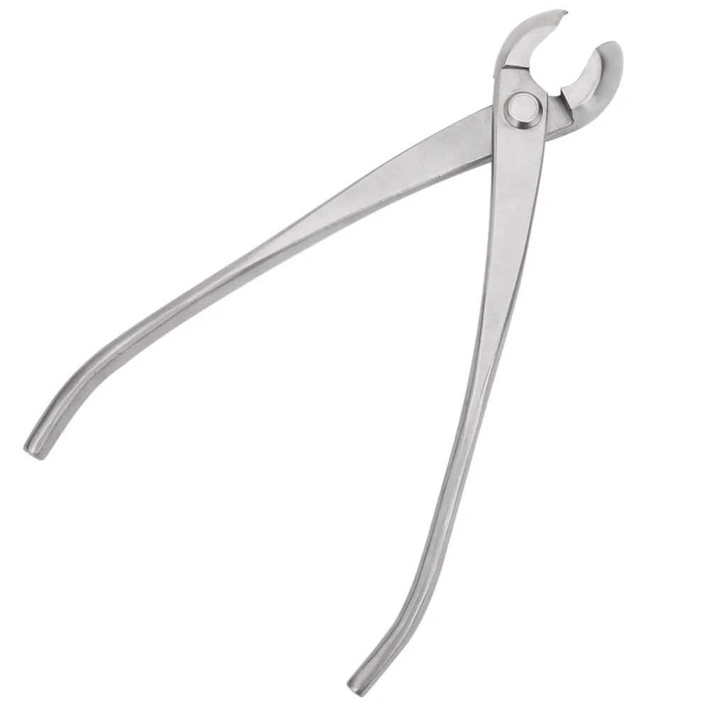 Professional Stainless Steel Branch Cutter Siliver Round Edge Concave Cutter Ergonomic Handle Multifunctional Pruning Shears