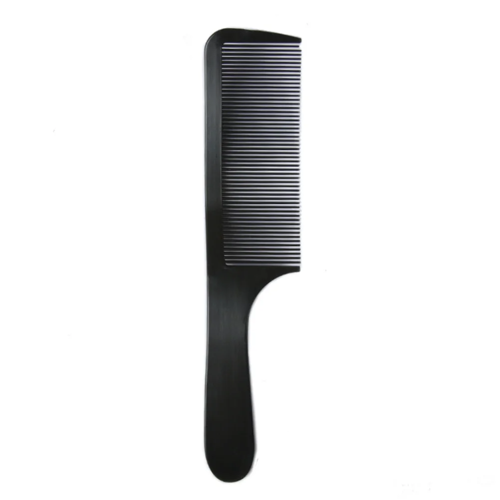 

2Pcs Black White Professional Curved Barber Clipper Comb Hair Cutting Tool Men Styling Anti-Static Hairdressing Supplies