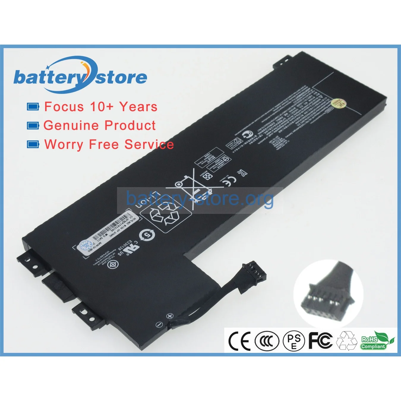 Genuine Original Laptop Batteries for HSTNN-DB7D,808452-001,808398-2C1,808398-2B1,VV09XL,808398-2C2,808452-002,11.4V,9 Cell