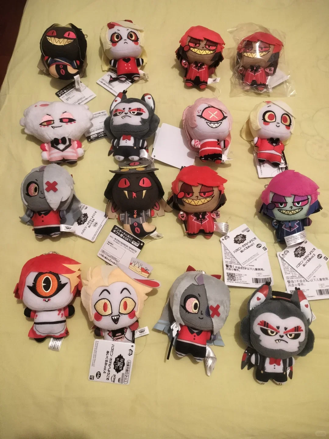 10cm Cotton Doll  Hazbin Hotel Vox Imitation Baby Trendy Play Toy for Festival Gift Animated Movie Periphery Collectible