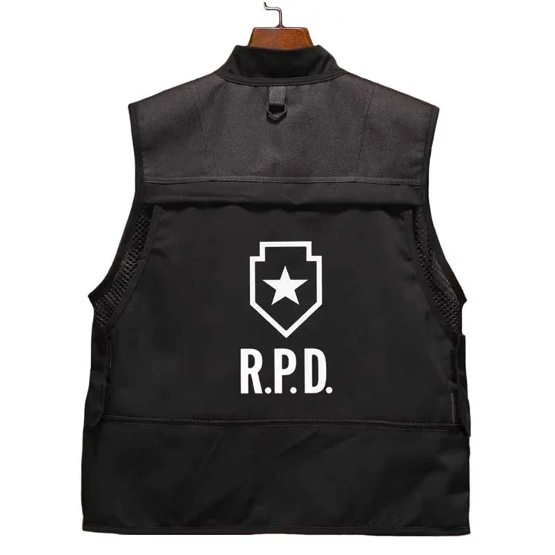 Biohazard Resident 4 Remake RPD Evil Cosplay Costume Vest Man Jacket Hat Outfits Causal Streetwear Halloween Carnival Suit