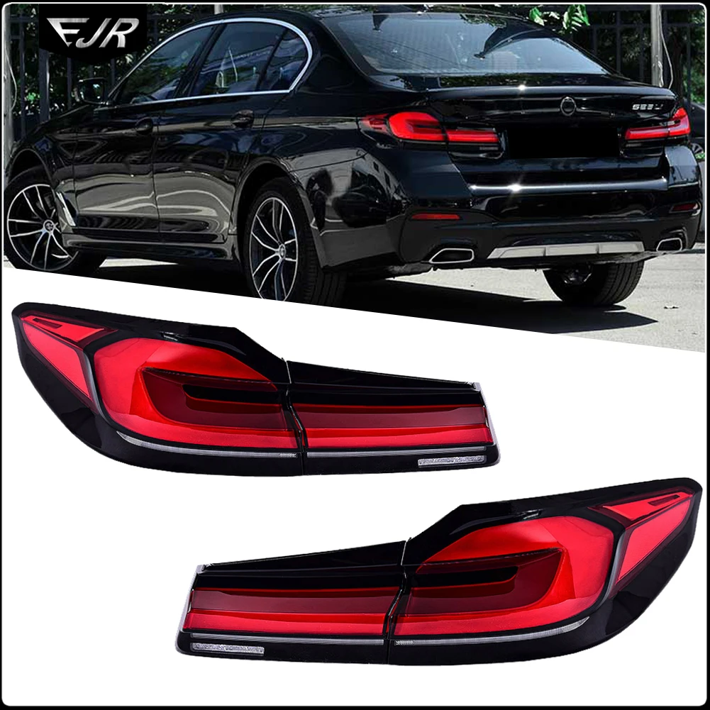 

For 18-20 BMW 5 Series G30 G38 Upgrade 21 New LED Taillight Rear Flowing Light Turning Signal LCI 525 530 540 Car Tail Lamp