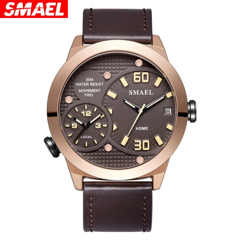 Smael Smael Men's Personality, Trend, Fashion Quartz Watch Sports Waterproof Multifunctional Quartz Watch