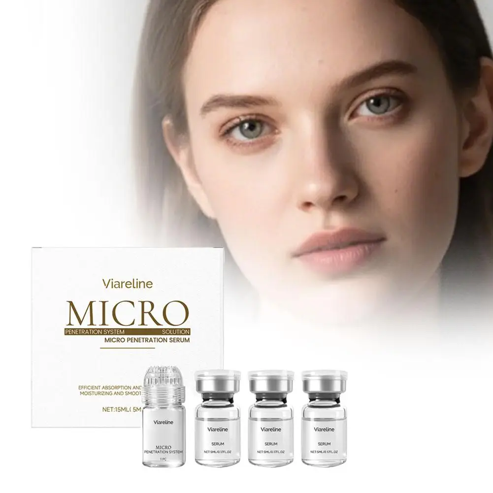 

15ml Micro-Penetration System Serum Multi-dimensional Hydration Improves Skin Tone Refreshing Deep Moisturizing Facial Essence