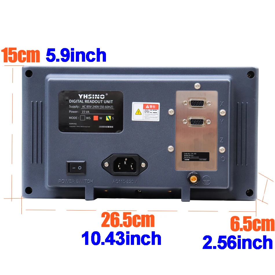 Magnetic Grid Set Magnetic Head Tape Steel Strip Dro Digital Readout Display 5U 5V TTL 5+5 IP67 Sensor YH200-2