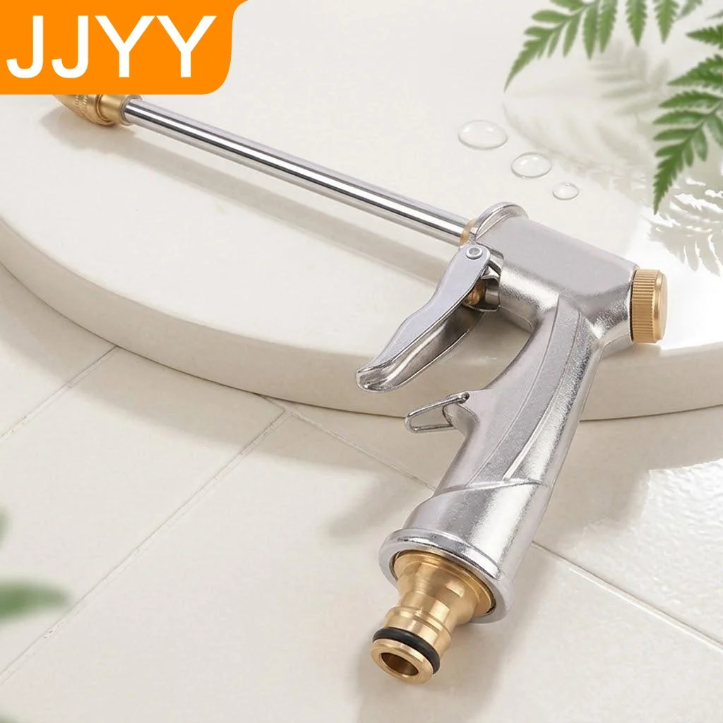 High Power Foam Cannon for Pressure Washer Metal Nozzle Garden Car Wash Spray Gun Water Hose Irrigation Cleaning Tool
