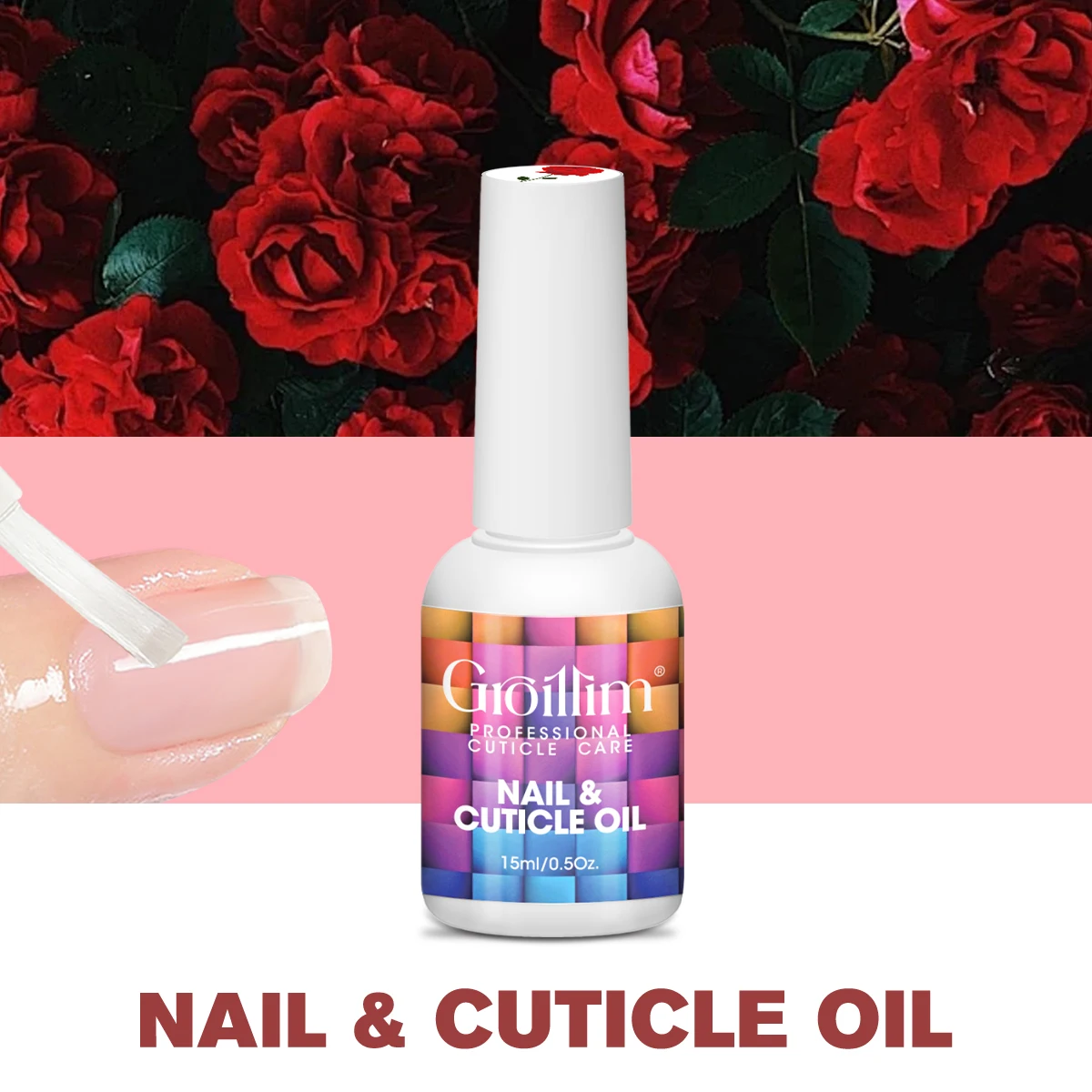 Aceite hidratante fortalecedor de uñas, cuidado nutritivo, acabado brillante, protección fortalecedora, suave en todos los tonos de piel, instantáneo