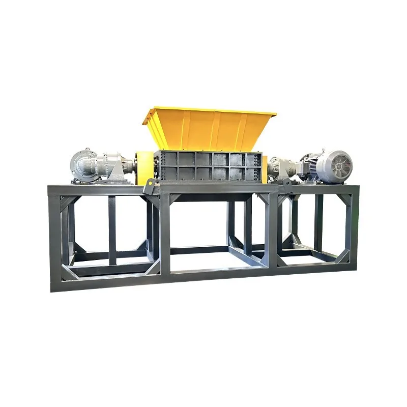 Large industrial grade shredder, solid waste construction waste shredder