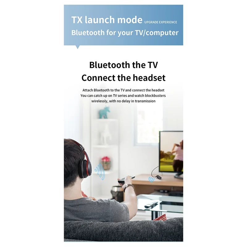 ABJF-Bluetooth 5.3 オーディオレシーバートランスミッター 3.5 ミリメートル AUX マイクステレオ音楽アダプターヘッドフォン PC TV 車のスピーカー用