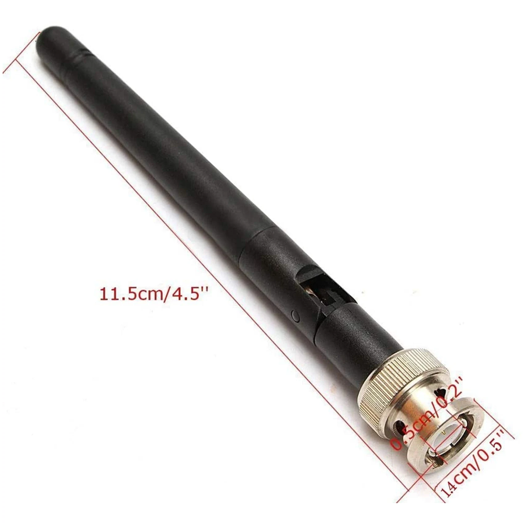 Antena UHF con conector BNC para receptor de la serie EW100, EW300, EW500, G3, G3, micrófono inalámbrico, 2 uds.