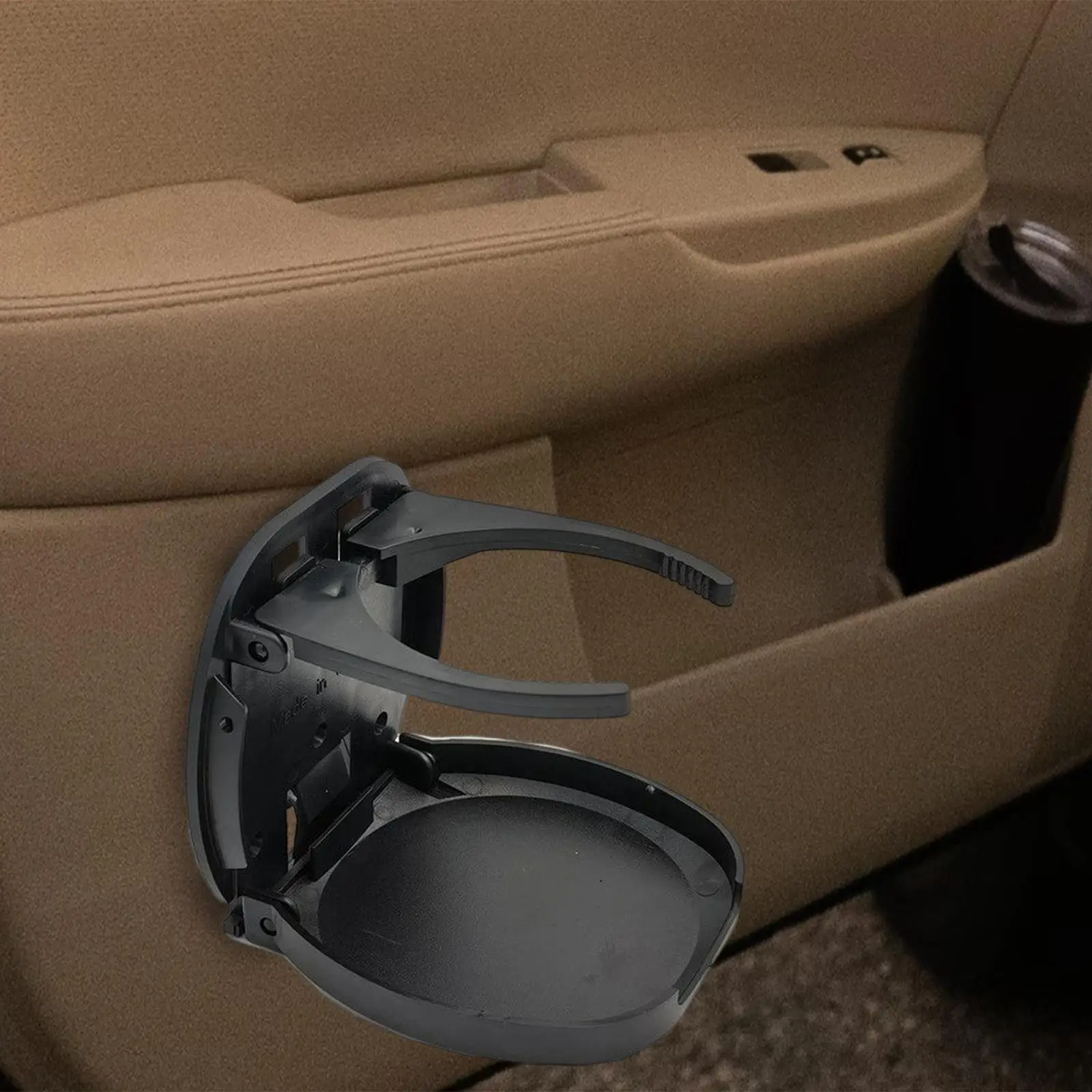 

Foldable Cup Holder Wall Mounted with Screws Adjustable for Boat RV