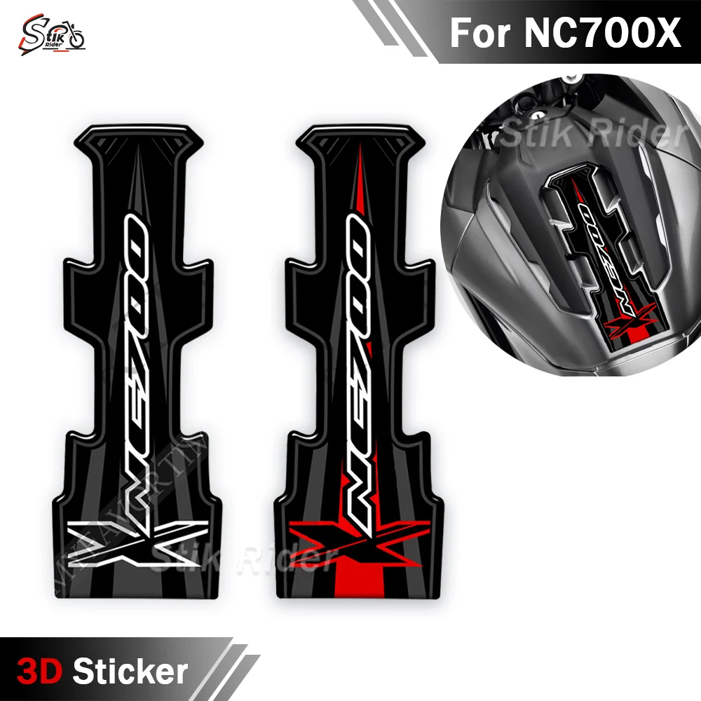 

For Honda NC700X NC700 Fuel Tank Protective Stickers Anti-slip Epoxy resinSticker Gas Tank Decoration Decals
